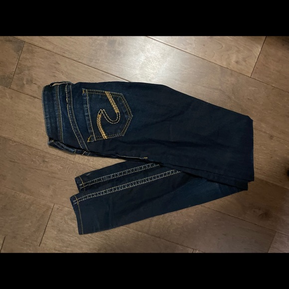 Silver skinny jeans - Picture 3 of 3